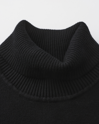 Gstaad turtleneck sweater in merino wool