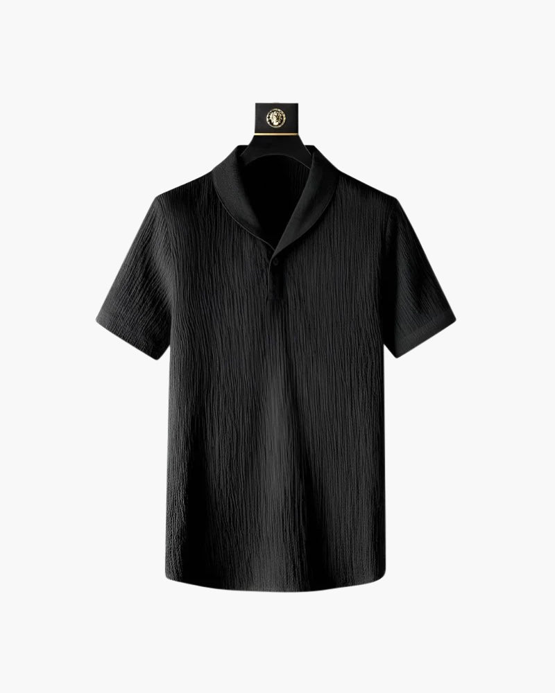 Cotton Polo Shirt and Trousers Set