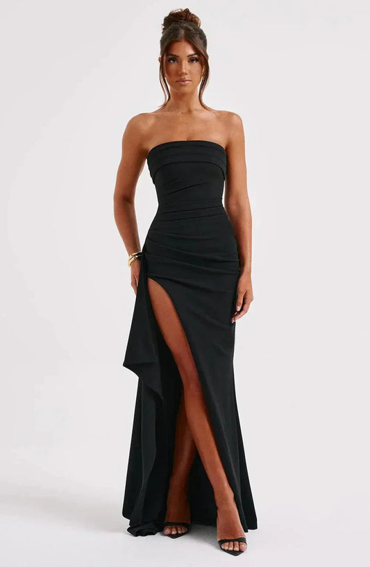 AriaGrace Women's Evening Dress with Elegant Slit