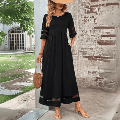 LunaGrace Elegant Maxi Dress for Sophisticated Occasions
