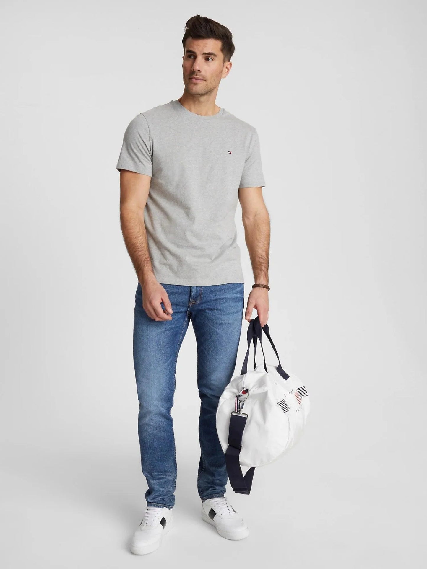 Tommy Hilfiger Grey Polo Shirt