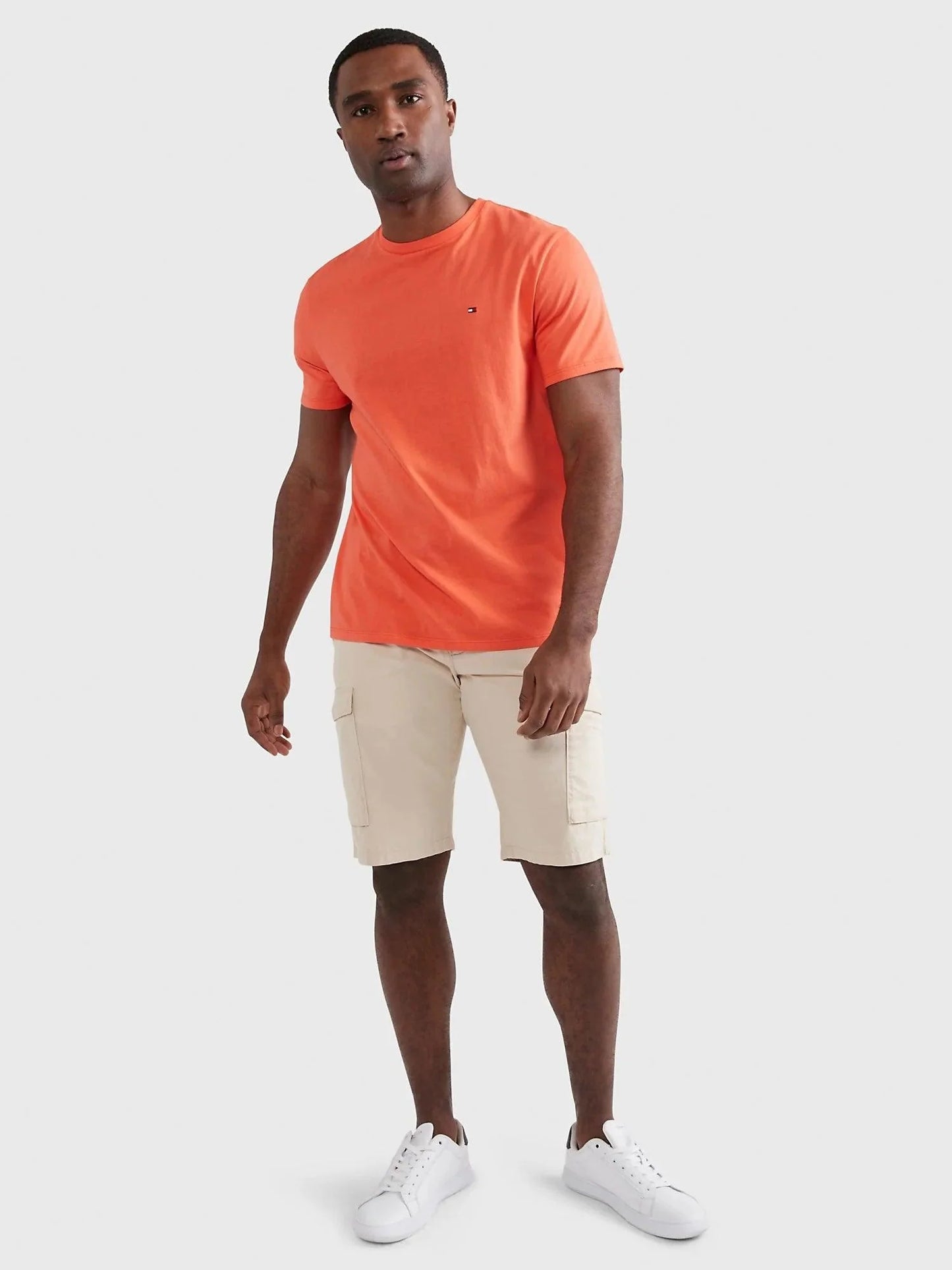 Tommy Hilfiger Orange Polo Shirt
