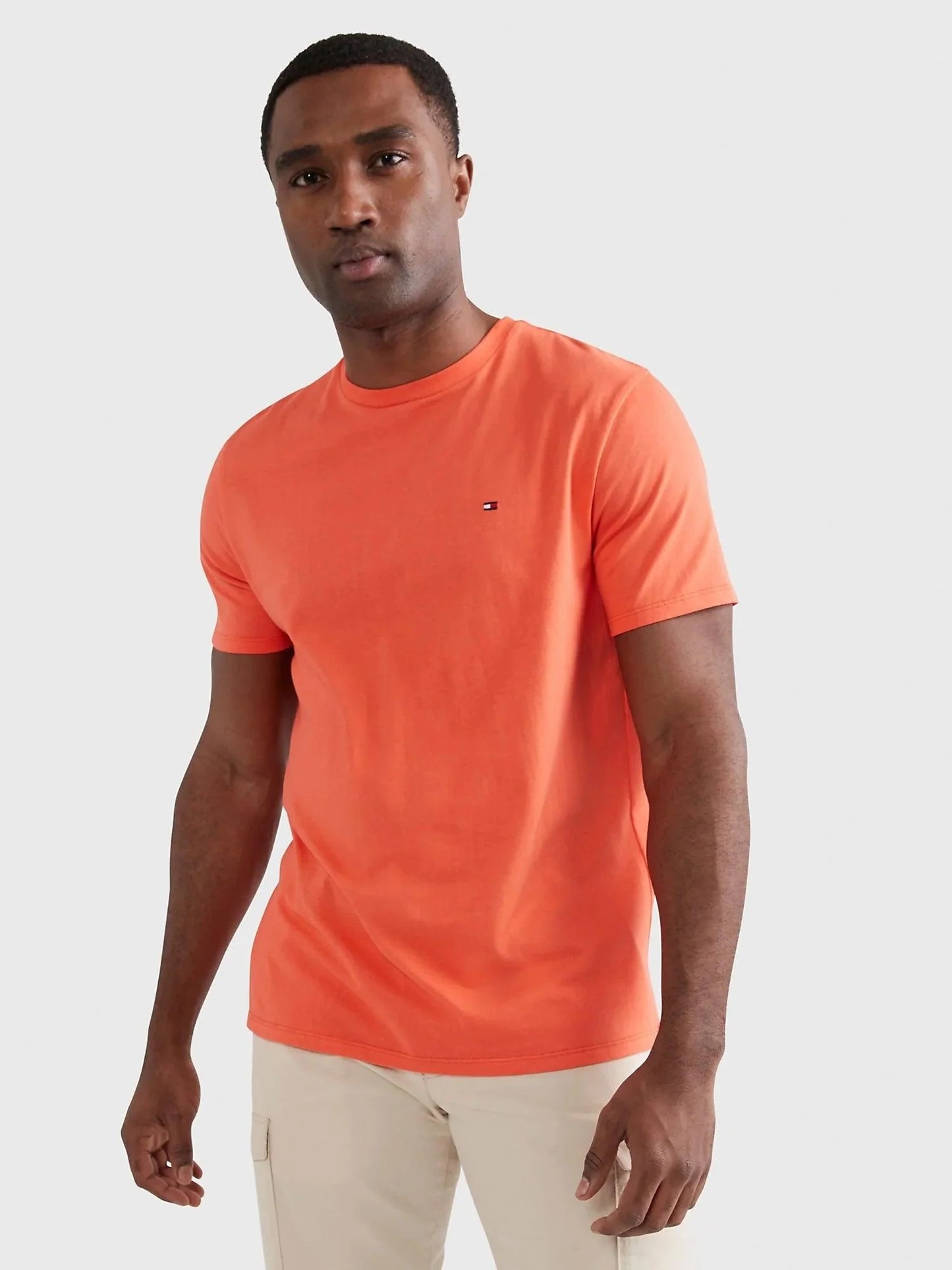 Tommy Hilfiger Orange Polo Shirt