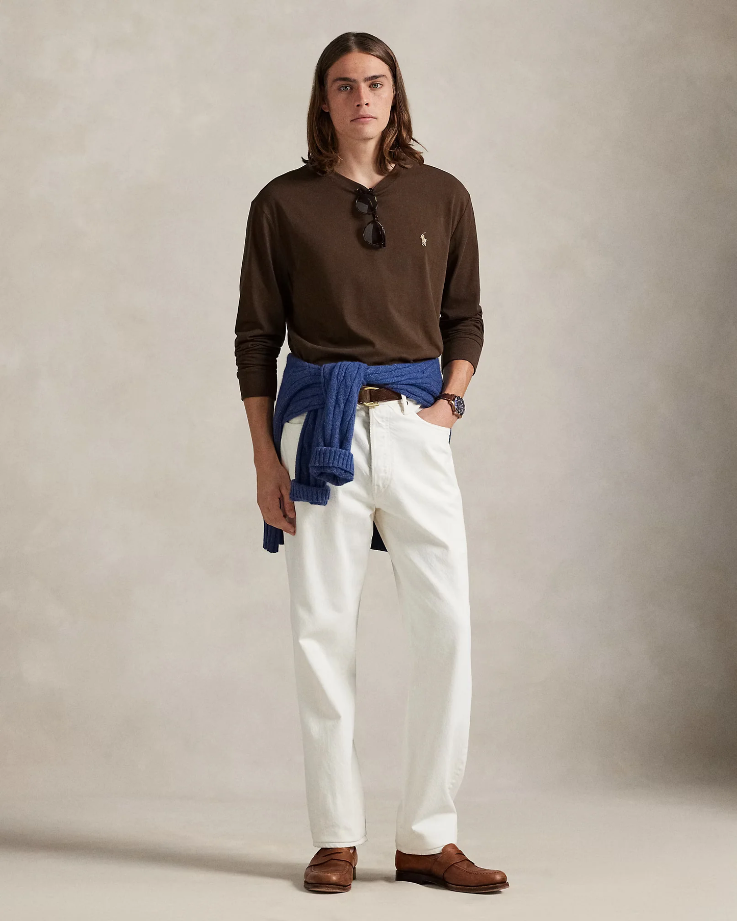 Polo Ralph Lauren Long Sleeve Brown