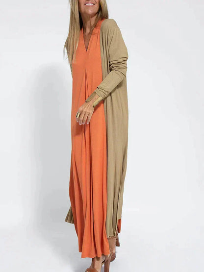 StyleSophisticate Luxurious Long Dress | Versatile Fashion and Colour Choices