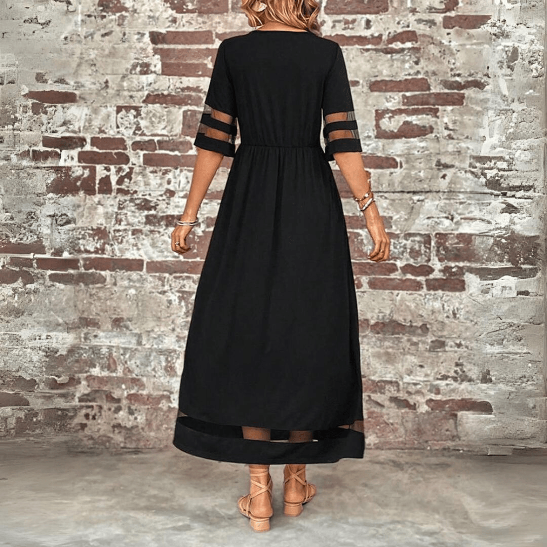 LunaGrace Elegant Maxi Dress for Sophisticated Occasions