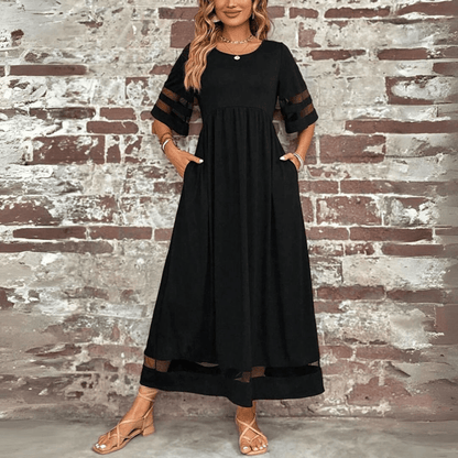 LunaGrace Elegant Maxi Dress for Sophisticated Occasions