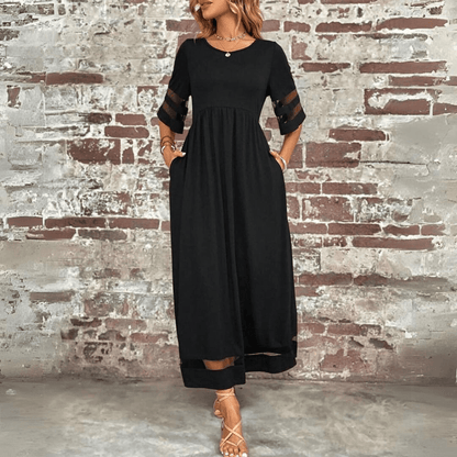 LunaGrace Elegant Maxi Dress for Sophisticated Occasions