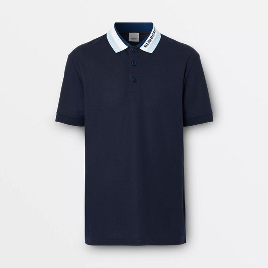 Burberry Navy Piqu¨¦ Polo Shirt