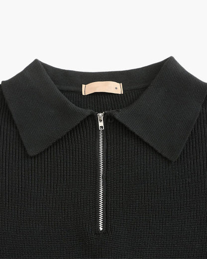 Cesare Sweater with Half-Zip