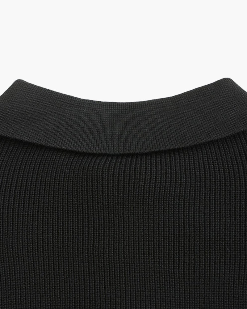 Cesare Sweater with Half-Zip