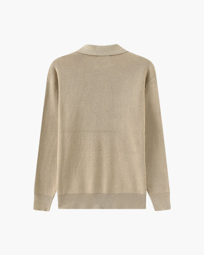 Cesare Sweater with Half-Zip