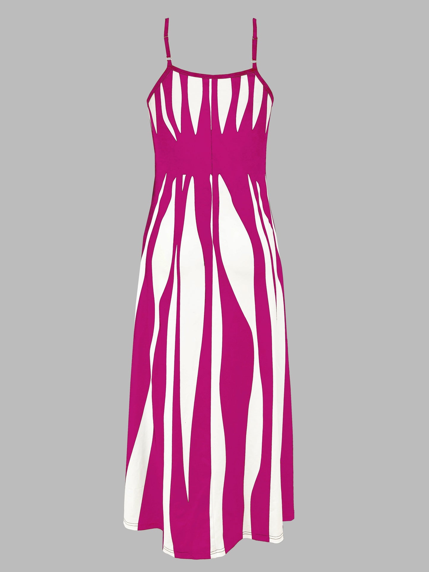 SophiaShades Women's Striped Maxi Dress – Effortless Elegance