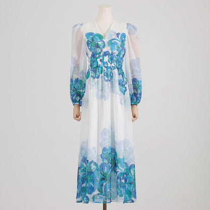 FloraVogue Lightweight Breathable Maxi Dress for All Seasons