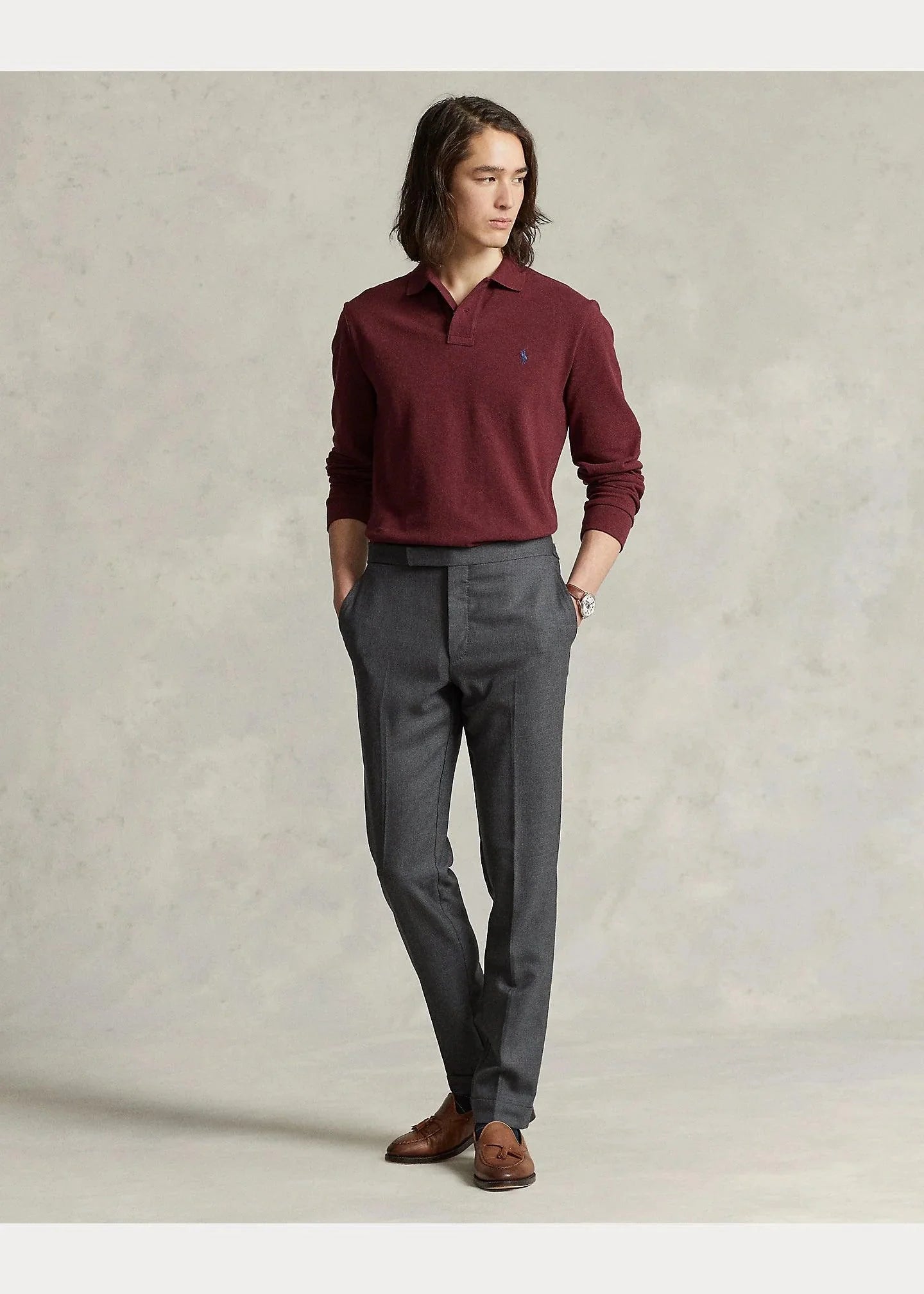 Polo Ralph Lauren Long Sleeve wine